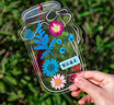 佳茉干花书签手工diy材料包标本塑封膜压花瓣创意植物树叶压花瓶子送同学老师毕业纪念手工礼物 实拍图