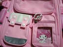京悠雨日本儿童书包男女生小学生一六年级超轻便软减负大容量防水拉链款 小号粉色(适合1-2年级) 实拍图