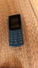 诺基亚【新款】诺基亚Nokia 105 4G 全网通 双卡双待 超长待机 大按键老人机 学生备用机功能机 蓝色 官方标配 实拍图