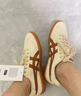 Onitsuka Tiger鬼塚虎板鞋男女复古德训鞋运动休闲男女鞋 TOKUTEN 1183A862 米白色 41.5 实拍图