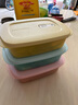 特百惠（Tupperware）长方饭盒1L可微波加热学生上班族午餐饭盒便携密封便当盒3件套 实拍图