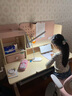 黑白调儿童C1儿童学习桌书桌学习桌椅升降桌学生写字桌子电脑桌书桌1.2m 实拍图