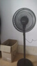 美的（Midea）【超级单品】七叶轻音立式电风扇家用柔风落地扇台式桌面小型风扇大风量节能摇头宿舍电扇 SAF30AB 实拍图
