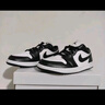 耐克NIKE篮球鞋 女乔丹AJ1 JORDAN1运动鞋 DC0774-101白黑37.5 实拍图