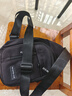 回力斜挎包男大容量简约旅行小背包单肩包斜肩包休闲通勤运动骑行胸包 黑色【升级款】 实拍图