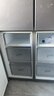 美的（Midea）慧鲜480升十字四开对开门双开门大容量风冷智能超薄家用冰箱BCD-480WSPZM(E)国家补贴20% 晒单实拍图