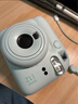 富士（FUJIFILM） instax mini12立拍立得一次成像相机 3英寸相纸一次成像旅游相机 MINI 12 薄荷绿 实拍图