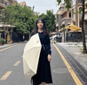 JCZS德国品牌迷你七折太阳伞生防晒防紫外线便携小巧晴雨两用遮阳伞 胶囊盒-七折-曜石黑 三折168股 x 92cm 实拍图