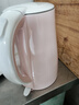 美的（Midea）烧水壶电热水壶电水壶 双层防烫 0涂层食品级304不锈钢 1500W快速沸腾 1.7L大容量 HJ1705 实拍图