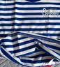 巴布豆儿童t恤夏季新款男童短袖舒适条纹半袖薄款吸汗上衣高级感童装 蓝 敞篷巴布组合 110 实拍图