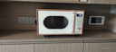 美的（Midea）小滋味微波炉烤箱一体机小型家用微波炉光波加热一级能效平板变频复古美拉德风C1G2 实拍图