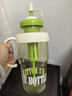 【活动专享】大容量水杯冰霸吸管杯高颜值学生茶水分离杯子 肚肚杯1个-浅绿色 实拍图