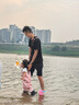 YogelTackle儿童下水裤防水赶海装备幼儿园玩沙水服连体雨鞋雨裤一体抓鱼水裤 实拍图