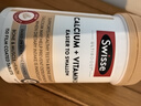 Swisse斯维诗 钙+维生素D迷你片 柠檬酸钙好吸收中老年成人150片/瓶 实拍图