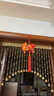 风水葫芦水晶珠帘葫芦门帘北欧风隔断帘厨房卧室门卫生间免打孔 风水葫芦款+水滴吊坠(自粘钩安装 21条弧形：可安装0.5-0.8米宽【 实拍图