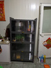 帅仕（shuaishi）厨房用具置物架落地多层餐边柜收纳碗柜家用橱柜微波炉烤箱储物柜 【加高加厚】灰5层80长42深 实拍图