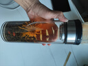 富光尚宇系列单层闷茶玻璃杯 男女士水杯 高硼硅玻璃杯子泡茶杯600ml 实拍图