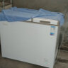 美的（Midea）202升 家用商用囤货冰柜 冷藏冷冻双温柜 一级能效 省电低音冷柜卧式冰箱BCD-202DKM(E) 实拍图