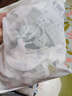 全棉时代宝宝护肚围纯棉婴儿肚兜护肚脐带防着凉2条 白+黄色 17.5x17cm 实拍图