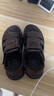 【厂家直销】凉鞋男士夏季新款牛皮沙滩鞋真皮厚底防滑大码凉拖鞋 棕色 37 实拍图