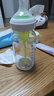 布朗博士玻璃奶瓶 3-6月新生婴儿防胀气防呛 宽口径奶瓶270ml 双兔 实拍图