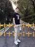 袋鼠新款九分裤男士修身直筒夏季薄款裤子男生宽松潮流百搭休闲裤 米白色九分裤 HC6989 31 实拍图