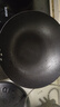 九阳（Joyoung）炒锅铁锅钛铁不粘锅 无涂层炒菜锅铁锅轻量燃气灶32cm 实拍图