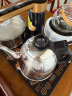 金灶（KAMJOVE）K9全自动上水电热水壶茶具套装泡茶壶烧水一体机全智能茶台烧水壶 亮银色 0.9L 实拍图