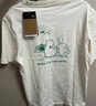 北面（The North Face）短袖T恤男女情侣款小熊宽松休闲透气半袖 米白色 L /175 实拍图