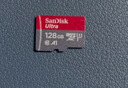 闪迪（SanDisk）128GB TF（MicroSD）内存卡 A1 U1 C10 至尊高速移动版存储卡 读速140MB/s 手机平板游戏机内存卡 实拍图