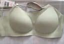 曼妮芬【芒果杯】智慧无尺码无痕内衣女士舒适无钢圈文胸均码 070 绿色均码 M F (a-c杯底围70-85c90-130斤) 实拍图