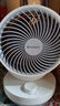 艾美特（AIRMATE）空气循环扇家用节能小型落地电风扇四季循环对流换气桌面小风扇大风量宿舍台式摇头轻音电扇 X28 实拍图