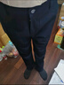 罗蒙（ROMON）男士商务西裤2025新款直筒宽松男裤西装裤春夏季休闲长裤子通勤裤 宝蓝色 夏季 薄款 34 腰围二尺七 实拍图