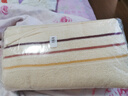 洁丽雅（Grace）毛巾家纺 新疆100%纯棉洗脸巾柔软强吸水擦脸洁面巾 十条装  实拍图