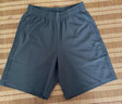 特步短裤男五分裤夏装新款运动裤透气速干裤跑步健身男裤子 珍珠灰-0200（吸湿速干-七分裤）-男 3XL 实拍图