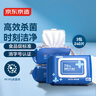 京东京造 75%酒精湿巾80片*3包 杀菌率99.9% 湿纸巾 卫生消毒湿巾纸 实拍图
