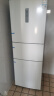 美菱（MeiLing）271升三门三开门冰箱家用变频一级省电风冷无霜宿舍租房超薄小冰箱占地小BCD-271WP3CX白国家补贴 实拍图