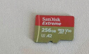 闪迪（SanDisk）256GB TF(MicroSD)内存卡 4K极速金卡A2 V30 U3行车记录仪 运动相机无人机 监控存储卡 读190MB/s 实拍图