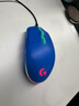 罗技（G）G102 有线游戏鼠标 蓝色 RGB灯效 轻量化设计 吃鸡鼠标 LOL英雄联盟 200-8000DPI 实拍图