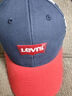 Levi's 李维斯儿童帽子男女童棒球帽儿童撞色遮阳帽梭织鸭舌帽 深靛蓝 8/20【建议头围54-56cm】 实拍图