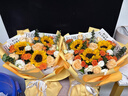 馨仪鲜花速递玫瑰向日葵康乃馨花束生日礼物全国同城配送 向日葵玫瑰混搭花束 实拍图