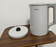 美的（Midea）电热水壶煮水壶家用烧水壶 0涂层食品级304不锈钢双层防烫无缝内胆1.5升大容量 1566 实拍图