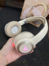 XVVMI适配索尼蓝牙耳机头戴式发光炫酷HiFi高音质颜值无线运动游戏降噪电竞PC电脑有线带麦克风二合一 亲肤色 HiFi无损音质-可蓝牙连接_插线 实拍图