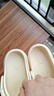 名创优品（MINISO）洞洞鞋男女夏季外穿凉鞋防滑厚底踩屎感包头凉拖鞋 卡其+海洋星星 晒单实拍图