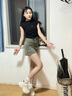 卡丹路老爹鞋女2025新款夏季鞋子女休闲网面透气运动女鞋厚底镂空凉鞋女 实拍图