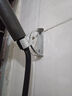 明哲多功能可调节喷头支架太空铝合金底座加厚淋浴花洒固定座防锈配件 A款银色 实拍图