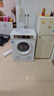 海尔（Haier）烘干机家用 7公斤直排小型干衣机烘衣机 除菌除螨除潮 速烘节能 衣干即停 EGDZE7F 家电国家补贴 实拍图