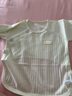 童泰新生婴儿衣服半背衣春夏季0-3月宝宝衣服纯棉轻薄上衣和尚服2件装 黄色 59 cm 实拍图