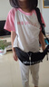 回力国潮胸包男休闲运动单肩包男生小背包学生潮流斜挎包男士挎包腰包 黑色款式二 实拍图