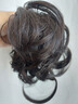 倾龄丸子头假发千金花苞头抓夹盘发神器仿真发高颅顶新中式假发圈棕黑 实拍图